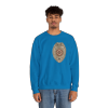 Flames Test Metal Courage Defines the Firefighter Crewneck Sweatshirt